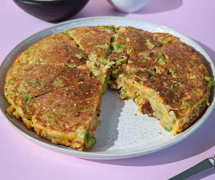 Tortilla de lechuga con arroz bbb