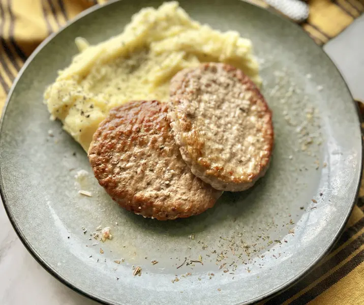 Hamburguesas con puré de papas bbb