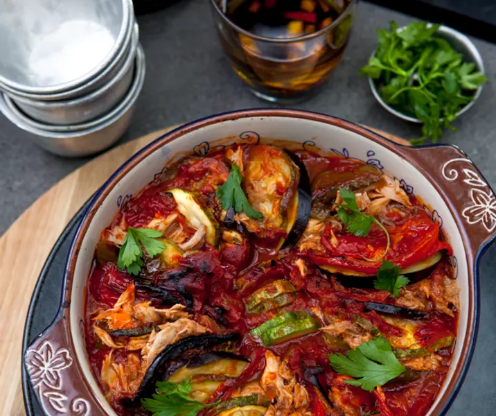 Ratatouille de jurel bbb