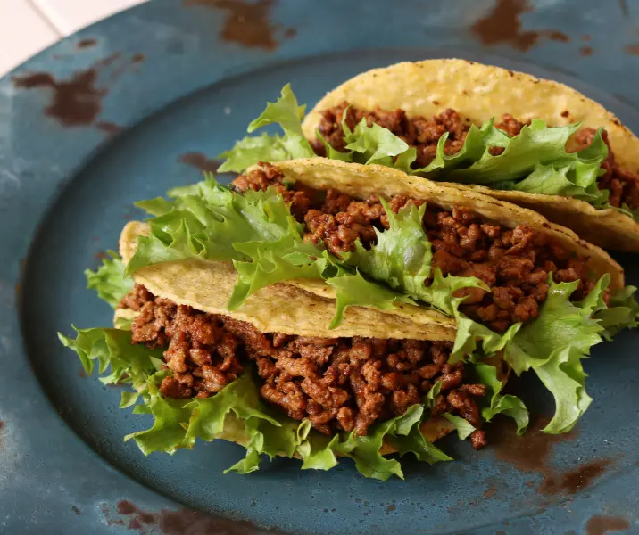 Tacos de carne bbb