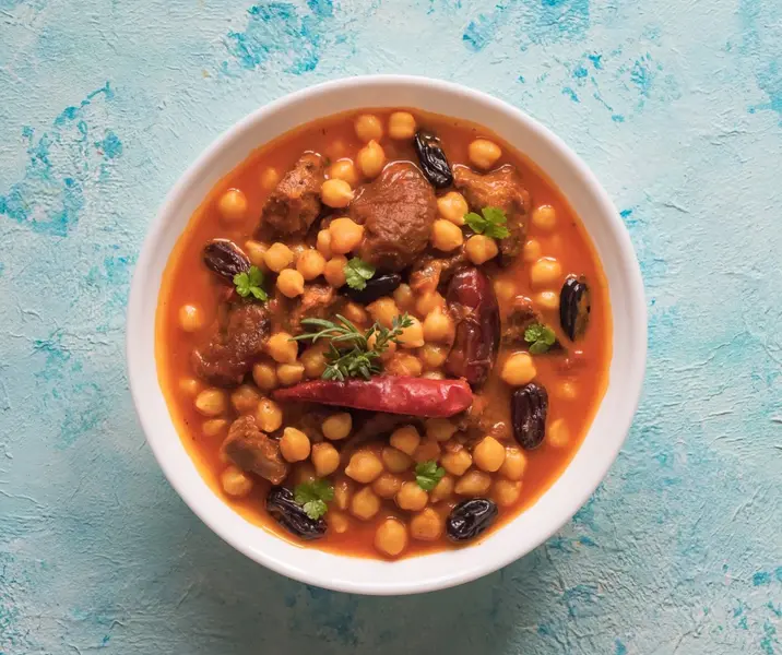 Estofado de garbanzos