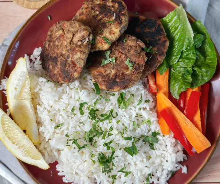Croquetas de jurel con arroz bbb