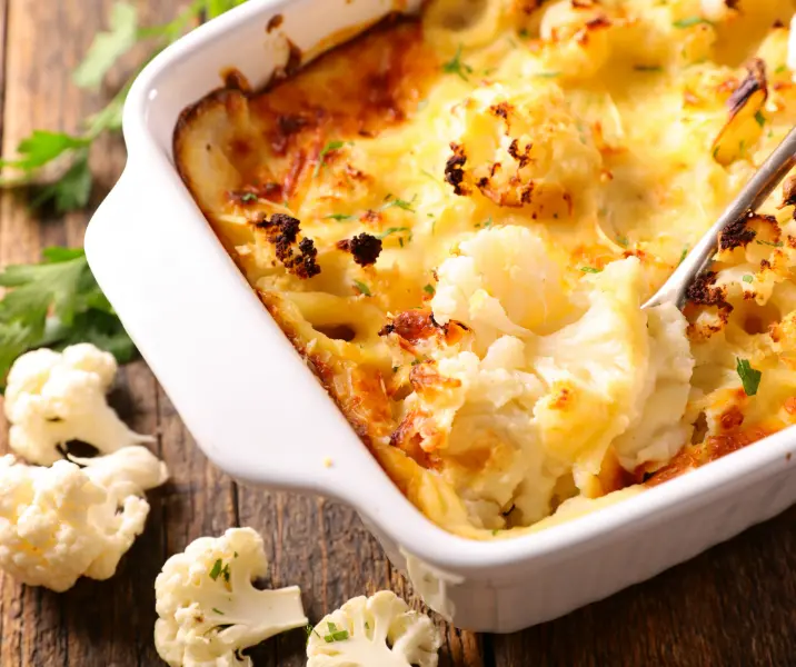 Coliflor gratinada bbb
