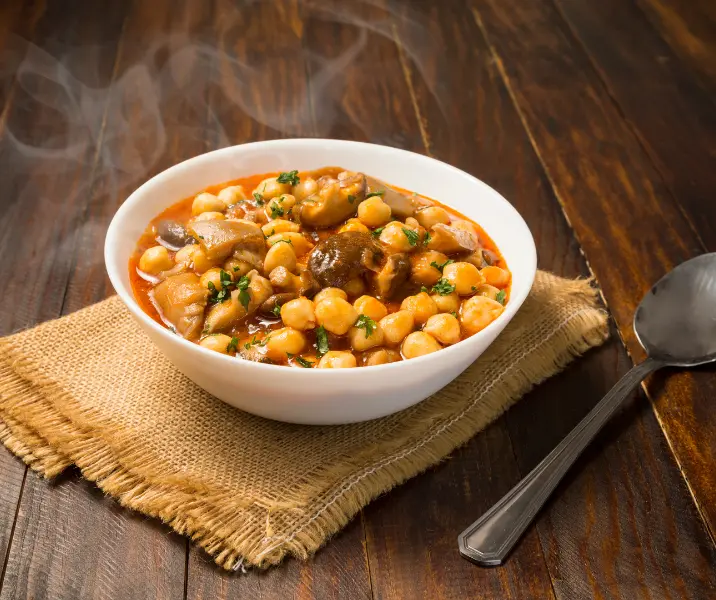 Estofado de garbanzos bbb