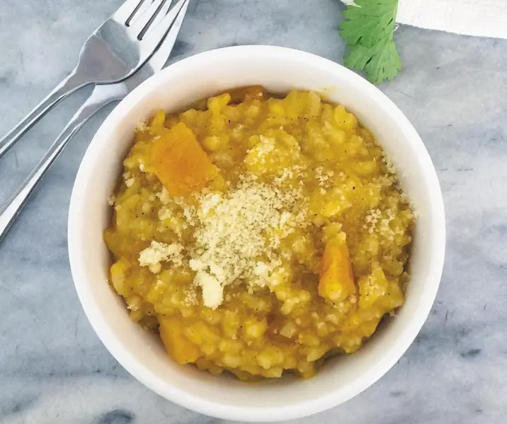 Risotto de zapallo