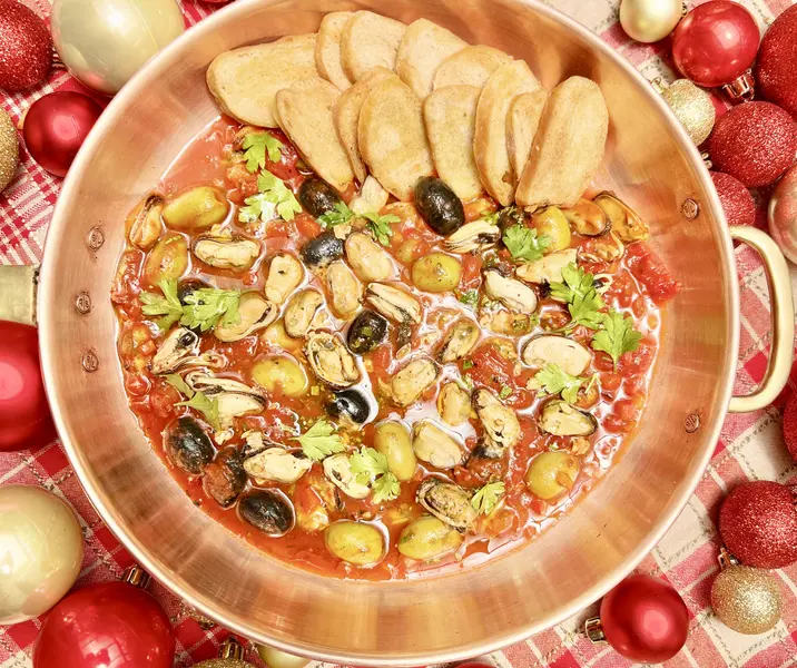 Choritos a la putanesca