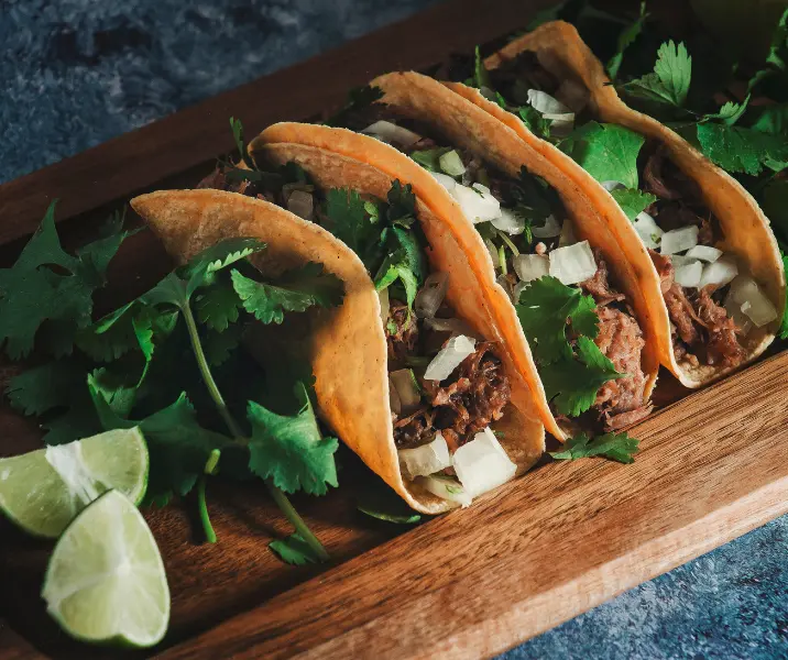 Tacos de carne sin gluten