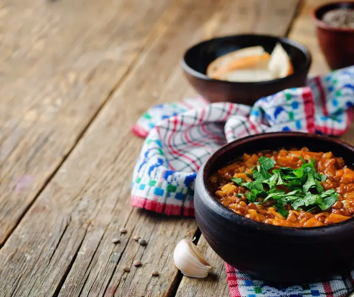 Lentejas guisadas sin gluten