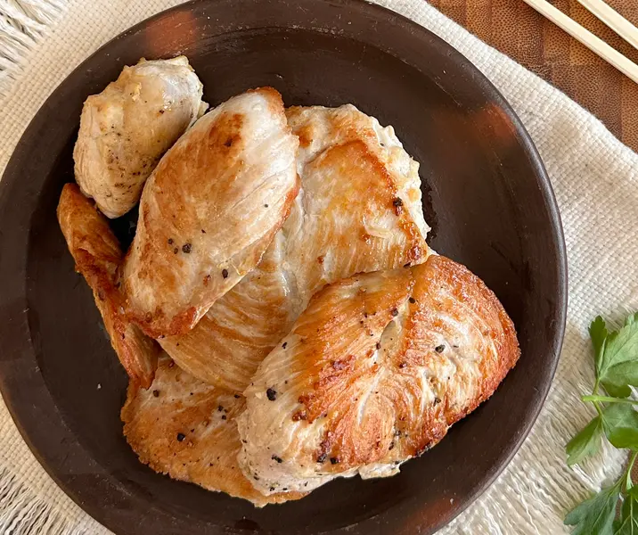 Filetitos de pavo con arroz sin gluten