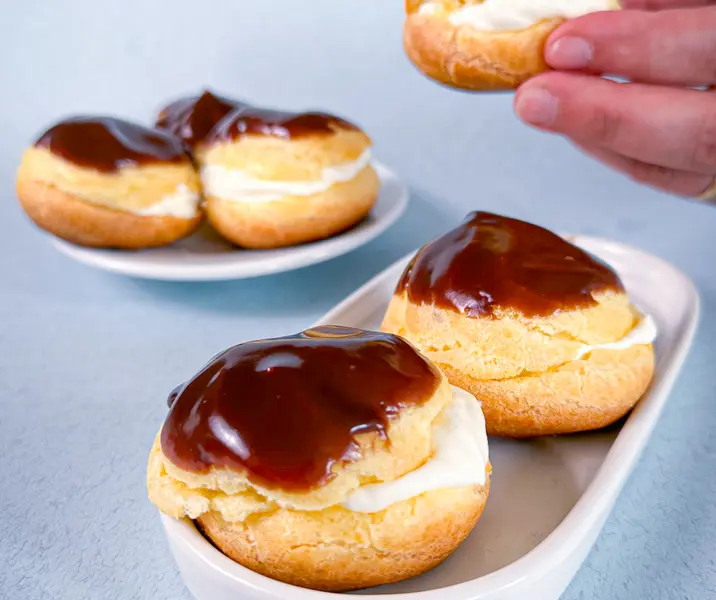Profiteroles sin gluten