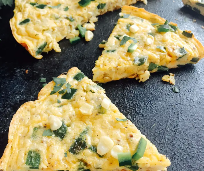 Kuchen de choclo y cebolla