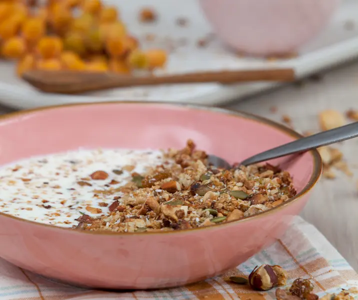 Muesli casero sin gluten