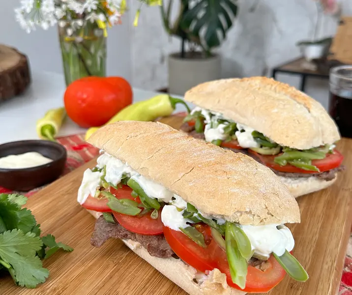 Churrasco chacarero sin gluten