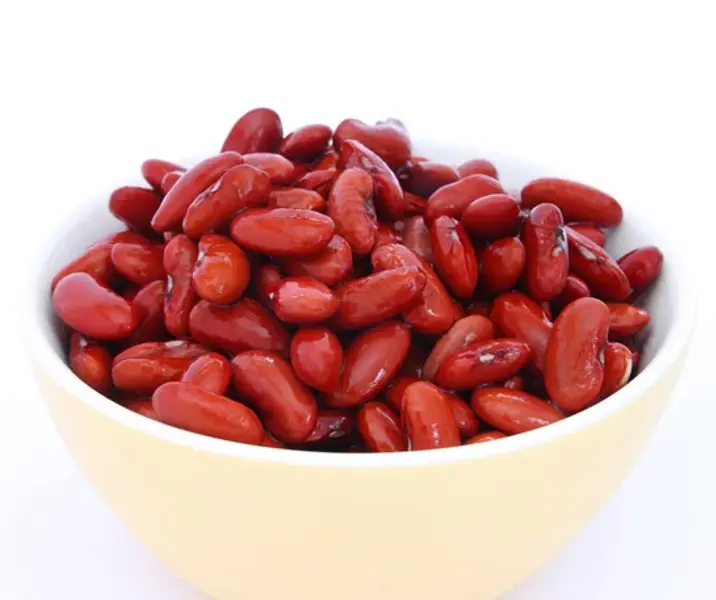 Porotos rojos cocidos