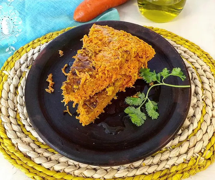 Tortilla de zanahoria