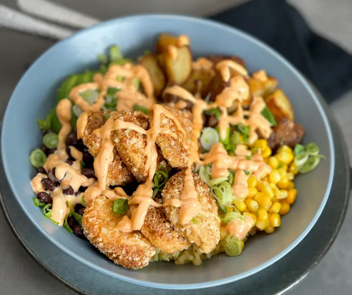 Nuggets spicy burrito bowl