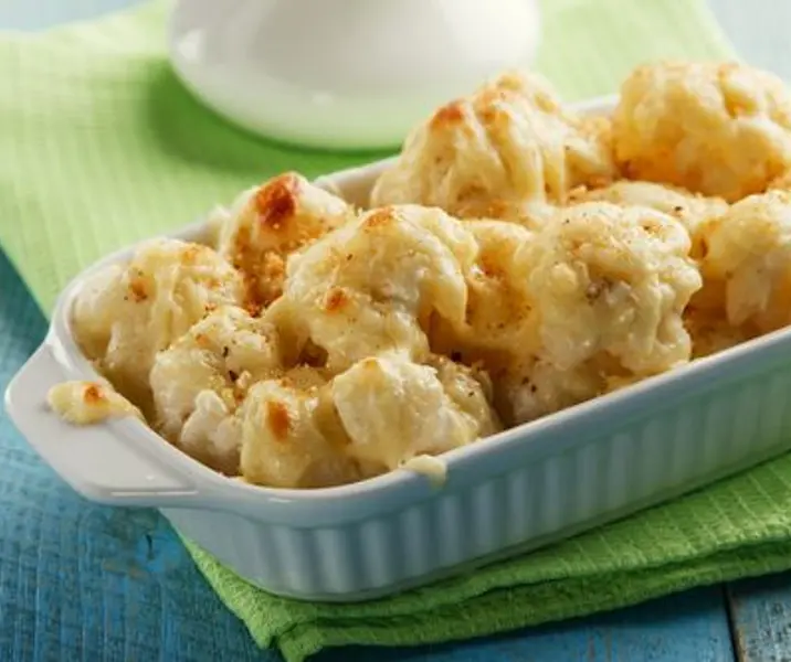 Coliflor gratinada light