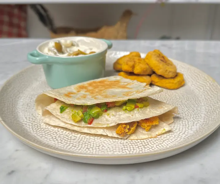 Wrap de nuggets con mayo aceituna