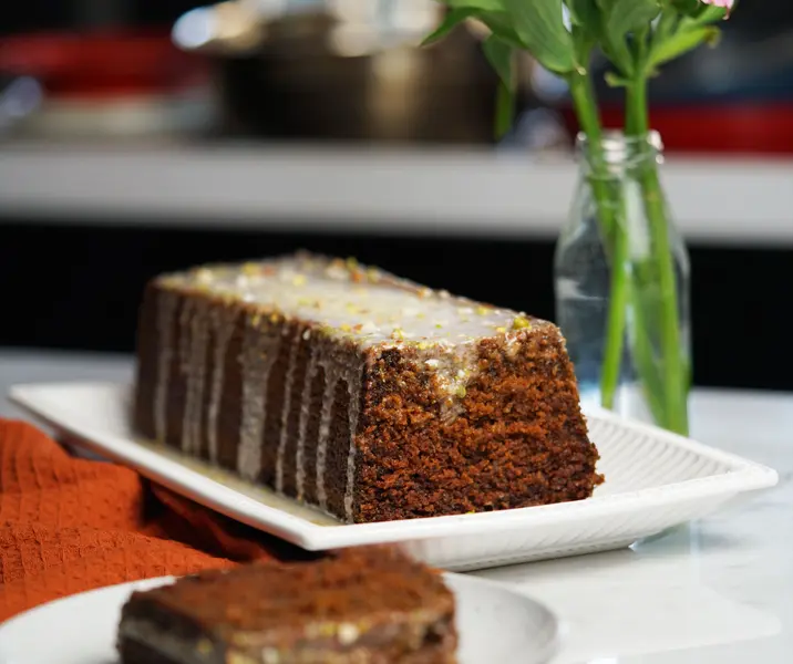 Queque red velvet y cacao