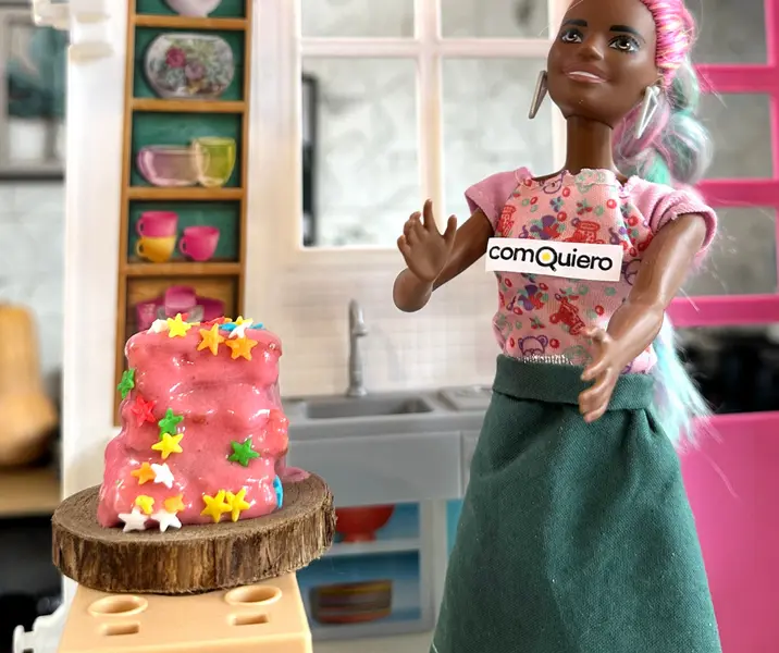 Torta de barbie