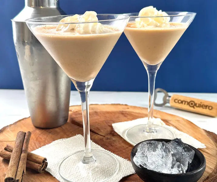 Pumpkin spice cocktail