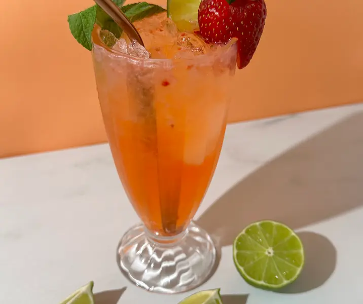 Mojito de frutilla