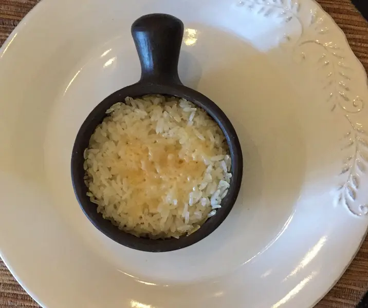 Pastel de arroz vegetariano