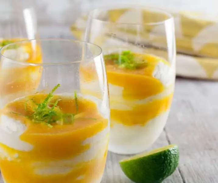 Helado de mango thermomix