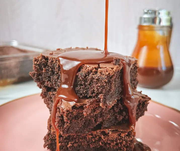 Brownie con toffee