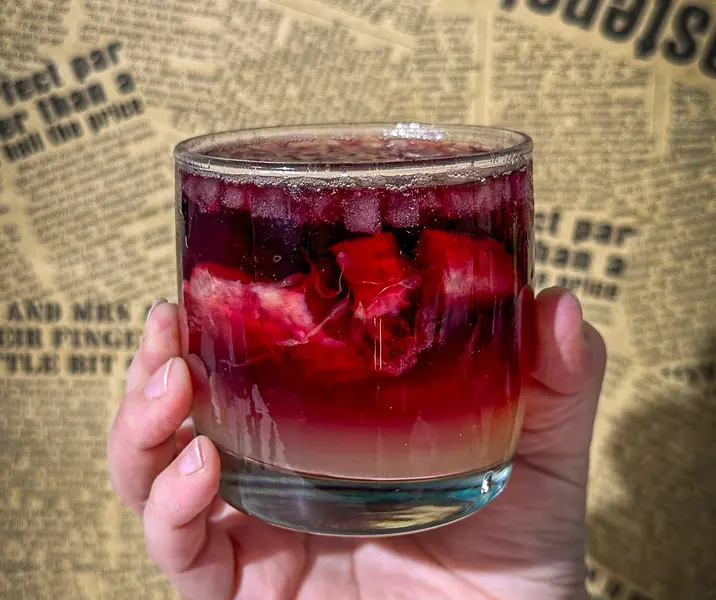 Spritzer de vino tinto