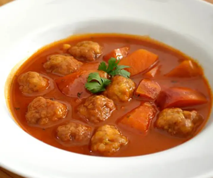 Albóndigas de vacuno con arroz thermomix