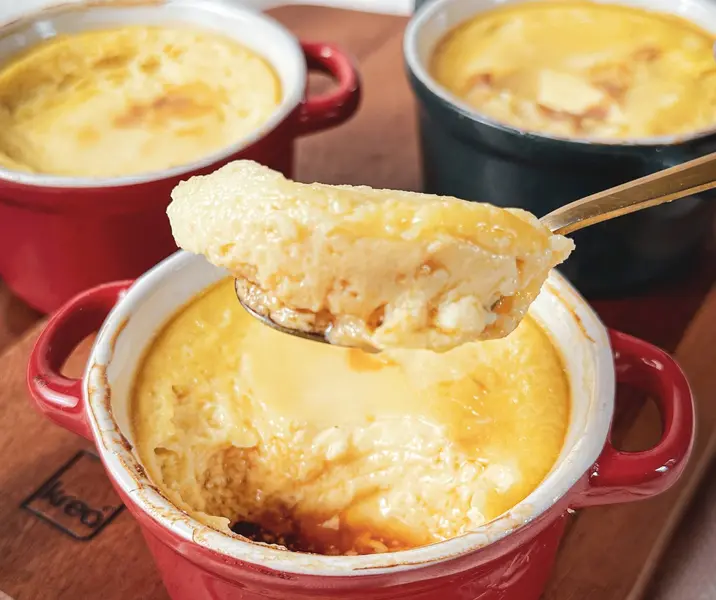 Leche asada en air fryer