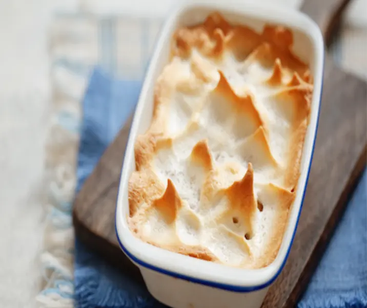 Delicias de manzana con merengue air fryer