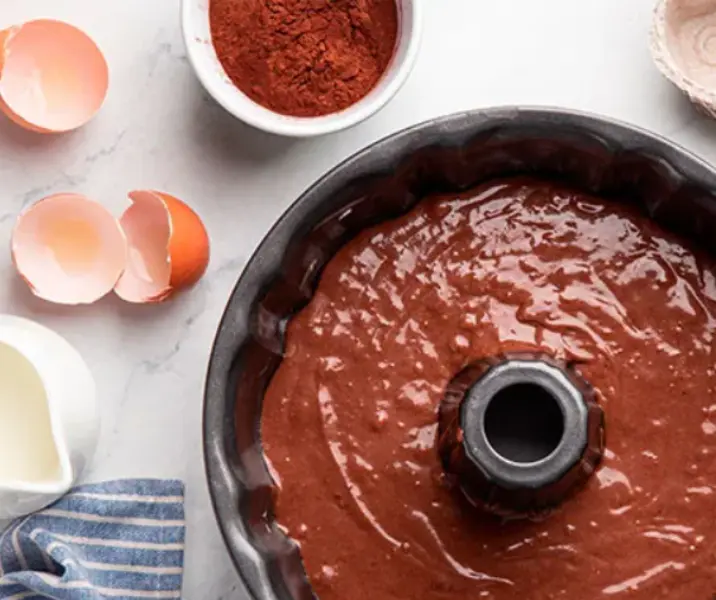 Queque de chocolate air fryer