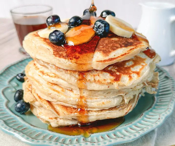 Hot cakes veganos