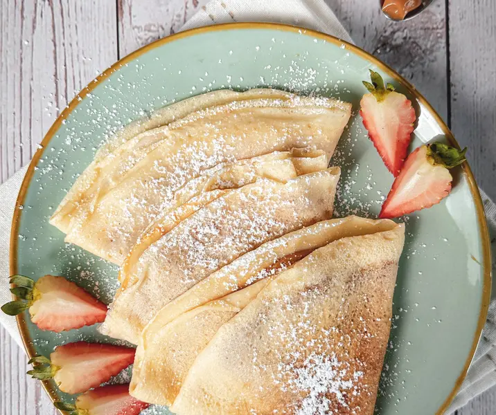 Panqueques con manjar