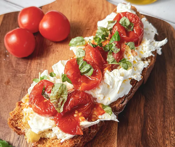 Pan con tomate y ajo