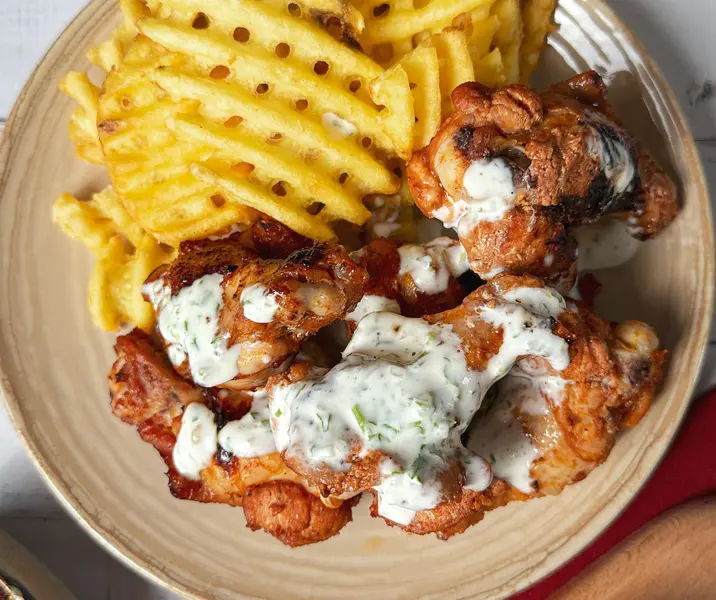 Alitas de pollo gringas