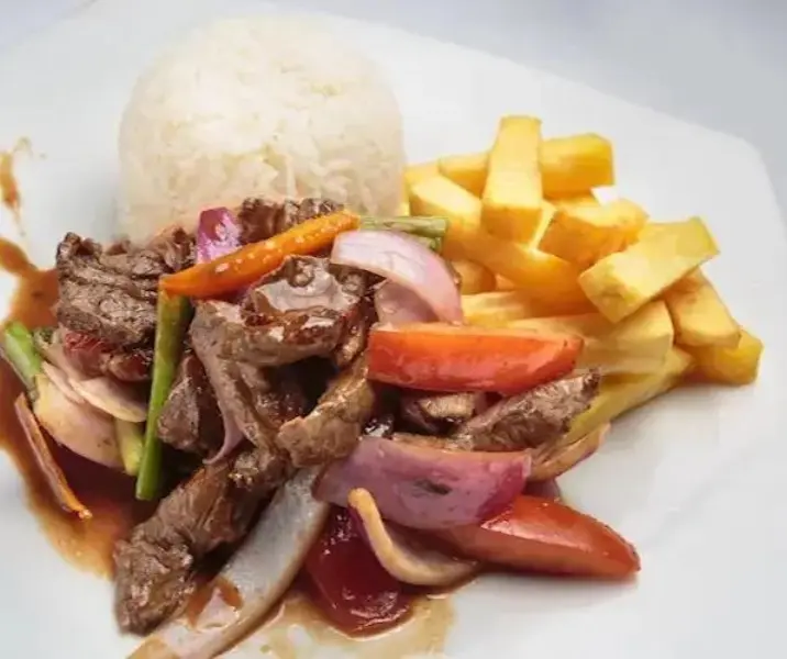 Lomo saltado air fryer