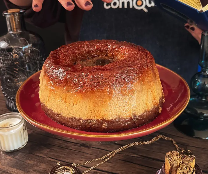 Torta imposible (chocoflan)