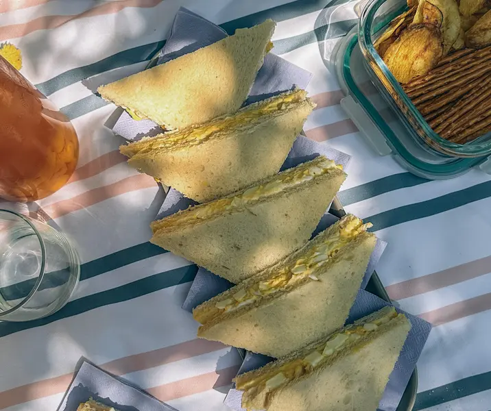 Sándwich de huevo