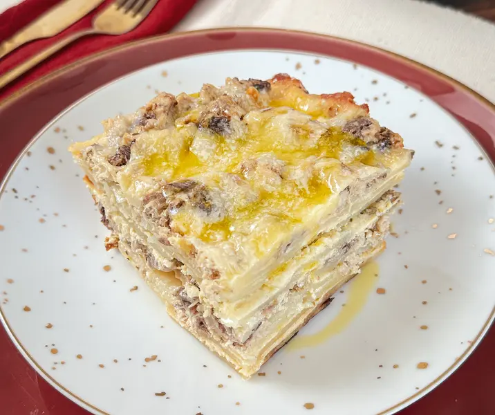 Papas a la crema con jurel