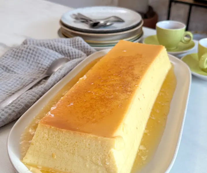 Flan de vainilla