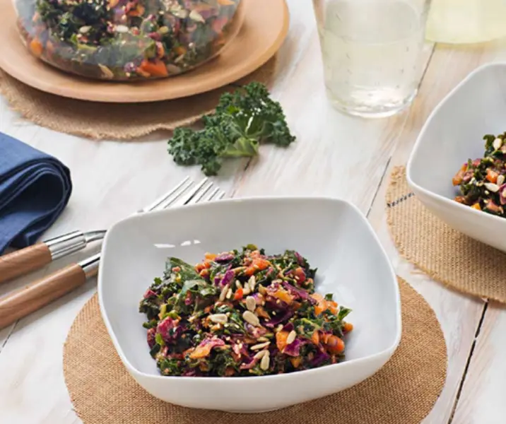 Ensalada de kale con palta thermomix