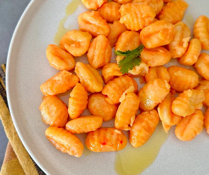 Ñoquis rústicos de zapallo