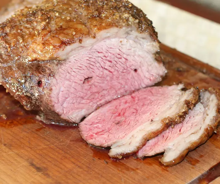 Punta de ganso al horno con arroz